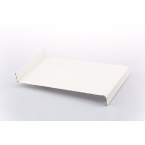 Alumínium extrudált kültéri párkány fehér R 110