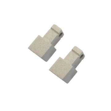   Alumínium kőhatású porszórt Q élvédő sarokelem többféle színben