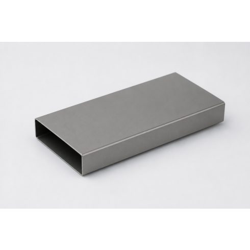 Alumínium szinterezett kerítés léc 100x24 mm szürkealumínium RAL9007