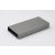 Alumínium szinterezett kerítés léc 100x24 mm szürkealumínium RAL9007