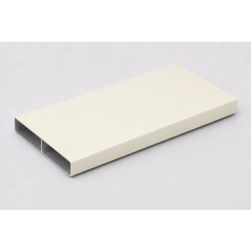   Alumínium szinterezett kerítés léc 160x24 mm tiszta fehér RAL9010