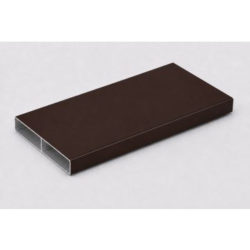   Alumínium szinterezett kerítés léc 160x24 mm csokoládébarna RAL8017