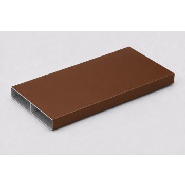   Alumínium szinterezett kerítés léc 160x24 mm őzbarna RAL8007