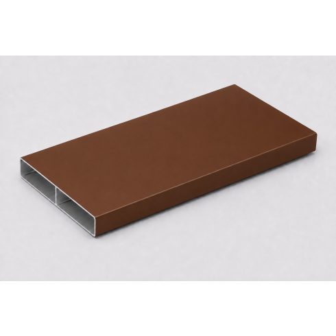 Alumínium szinterezett kerítés léc 160x24 mm őzbarna RAL8007