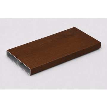 Alumínium szinterezett kerítés léc 160x24 mm tölgy