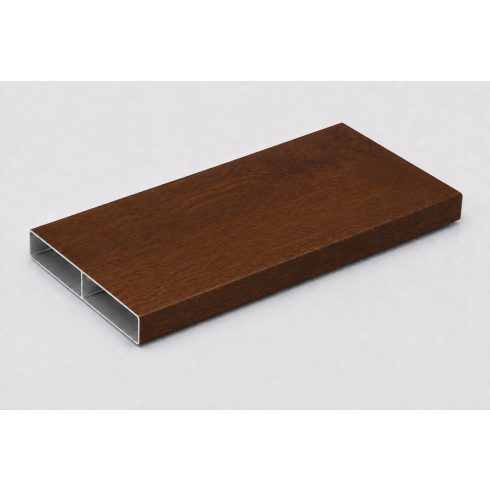 Alumínium szinterezett kerítés léc 160x24 mm tölgy