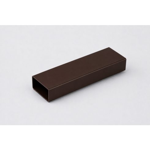 Alumínium szinterezett kerítés léc 40x24 mm csokoládébarna RAL8017