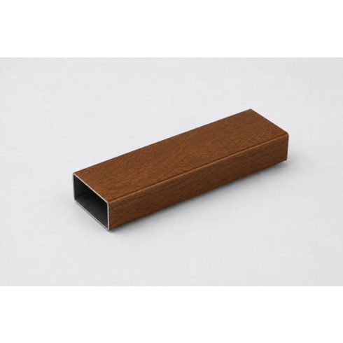 Alumínium szinterezett kerítés léc 40x24 mm tölgy