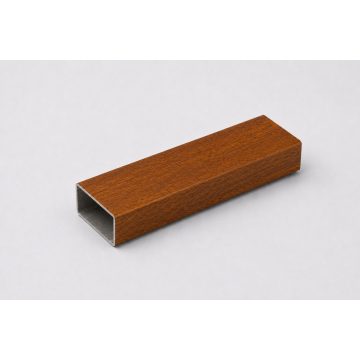 Alumínium szinterezett kerítés léc 40x24 mm aranytölgy