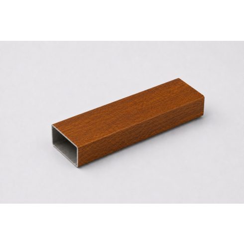 Alumínium szinterezett kerítés léc 40x24 mm aranytölgy
