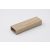 Alumínium szinterezett kerítés léc 40x24 mm homoktölgy