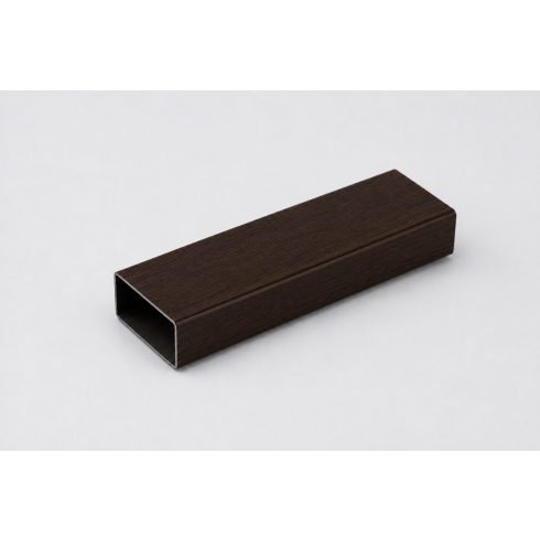 Alumínium szinterezett kerítés léc 40x24 mm dió