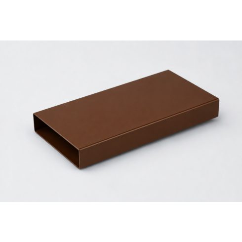 Alumínium szinterezett kerítés léc 100x24 mm őzbarna RAL8007